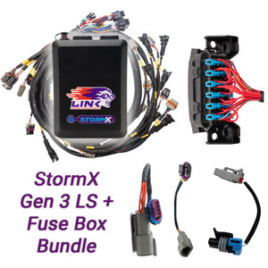 Gen3 LS Bundle - G4X StormX ECU + LS Engine Harness + Fuse Box bundle